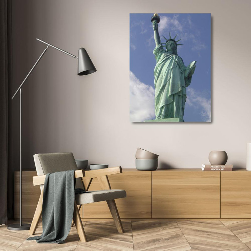 Statue de la liberté de New York, H 24 po x l 18 po