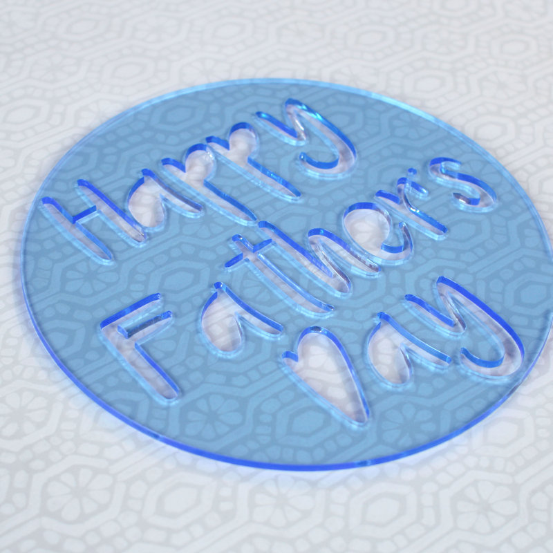 Holt Fathers Day Cake Stencil