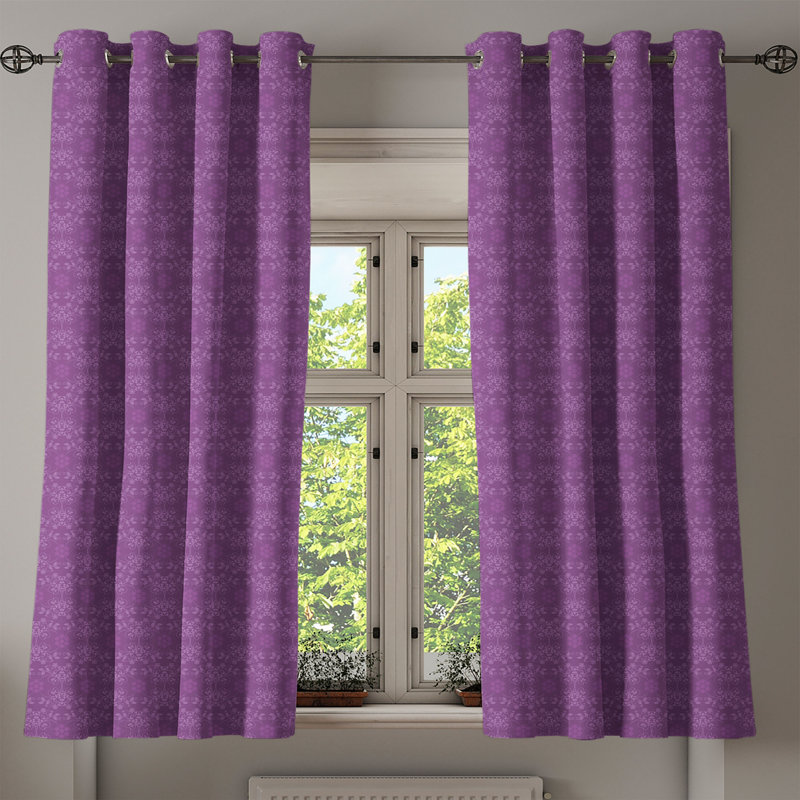 Sateen Blackout Curtains / Drapes Pair, 50" W x 54" L