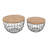 Deaundre Solid Wood Top Nesting Coffee Table-1224709021