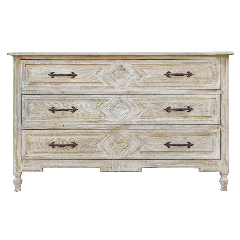 Anderson 3 - Drawer Solid Wood Dresser