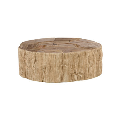 Converge Petrified Coffee Table, Rough, Cream