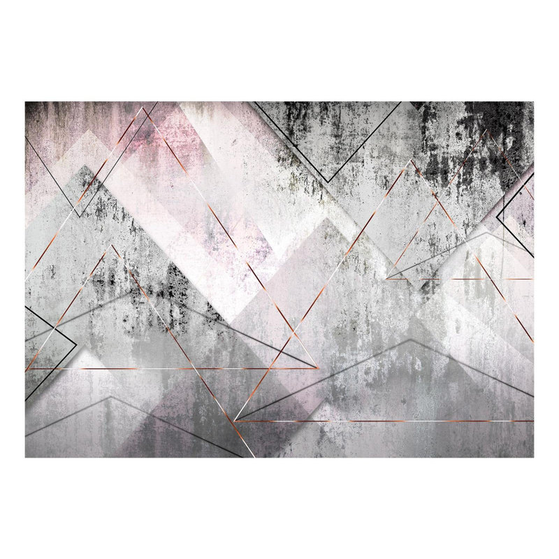 Papier peint adhésif Mahil, L 68 po x l 96 po