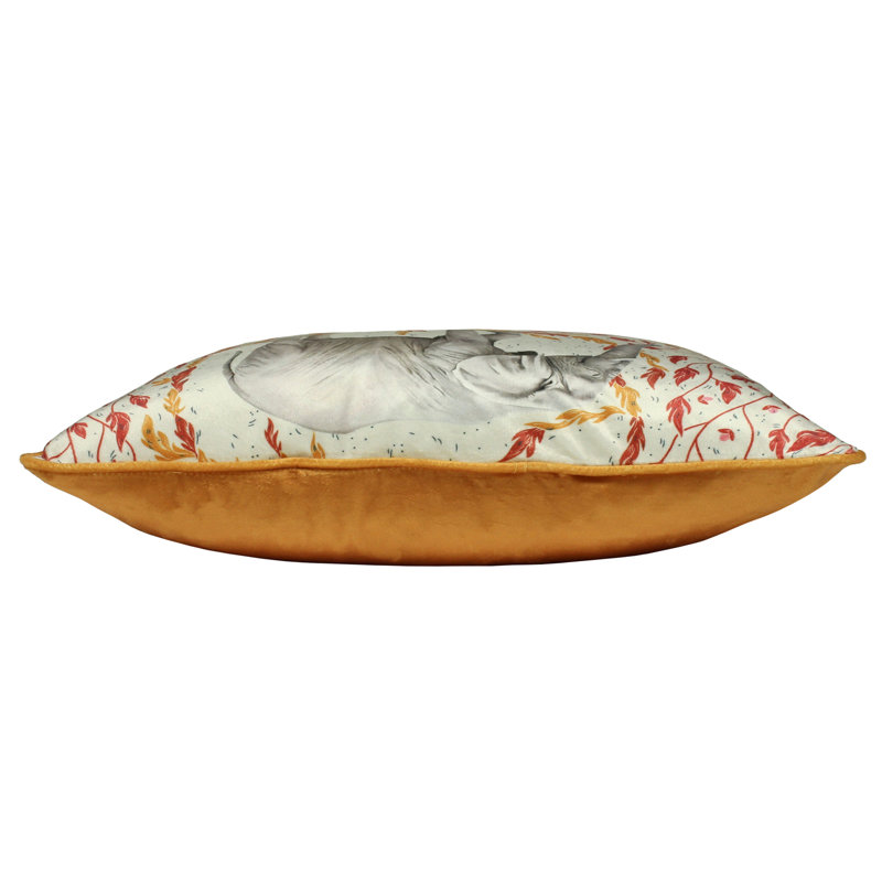 Floral Square Throw Cushion