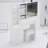 Versatile Bedside Cabinet with Advanced LED Mirror and Abundant Storage-1065452921