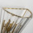 2-Light Gold Crystal Wall Sconce