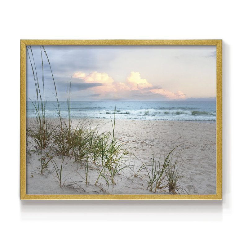 Beach Driftwood -Framed Print - Restickable, 22" H x 28" W