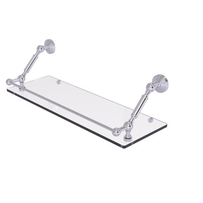 Tablette flottante avec barre de galerie hertzler
