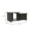 Table basse avec rangement Gurwinder