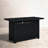 Steel Propane/Natural Gas Outdoor Fire Pit Table With Lid-756556361-756556364