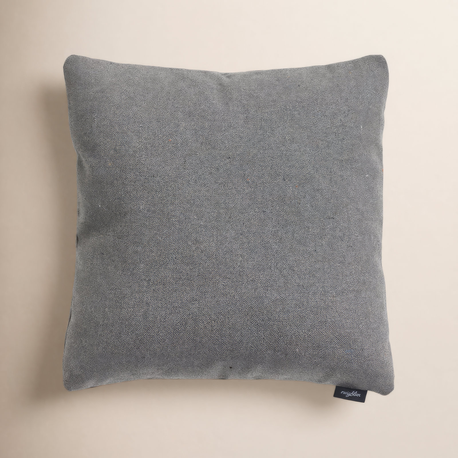 Crosshatch Sunbrella® Indoor/Outdoor Throw Pillow, 20"H x 20"W, Square, Graystone