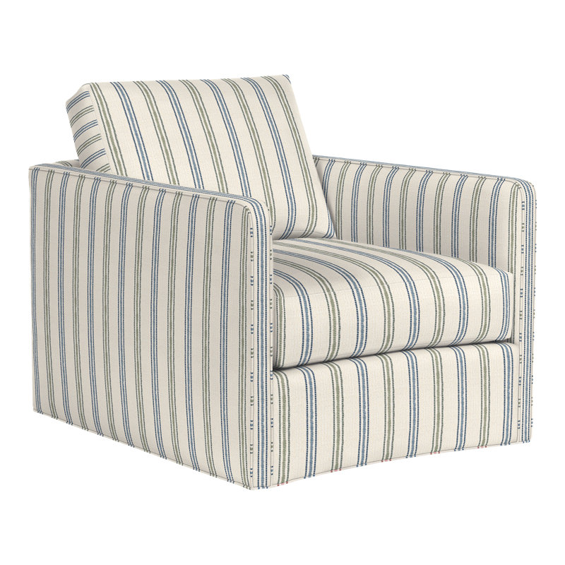 Wynne Swivel Chair, Perigold Atando Mineral