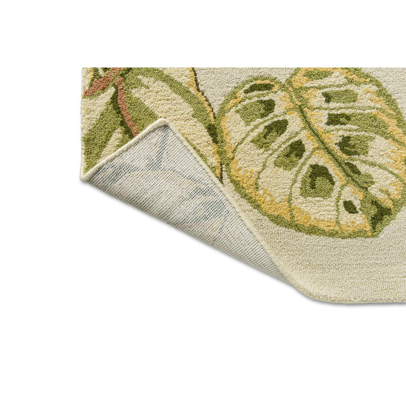 Calathea Hand Tufted Floral Area Rug, Rectangle 8'2" x 11'6"