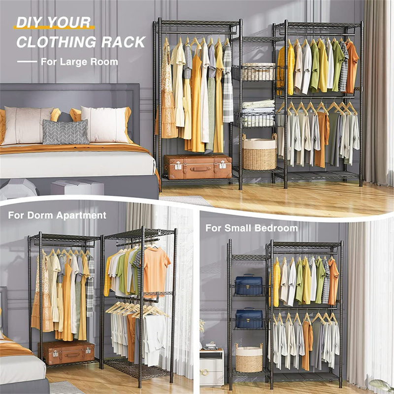 Adarsh 154.2cm Clothing Rack