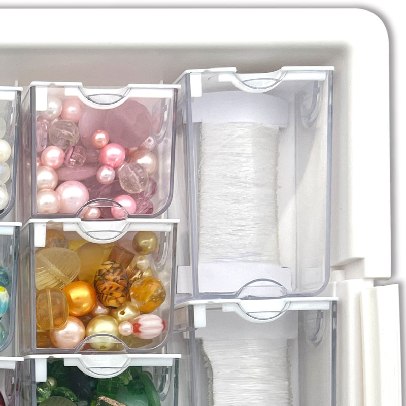 Bead Storage Solutions Plastic Craft Case