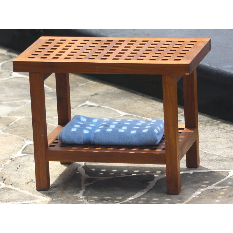 Grate Teak Shower Seat