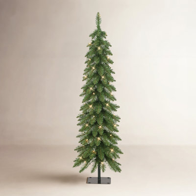 Glendower Lighted Pine Christmas Tree
