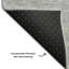 Tapis argenté de qualité supérieure lavable à la machine Arnette-143765500