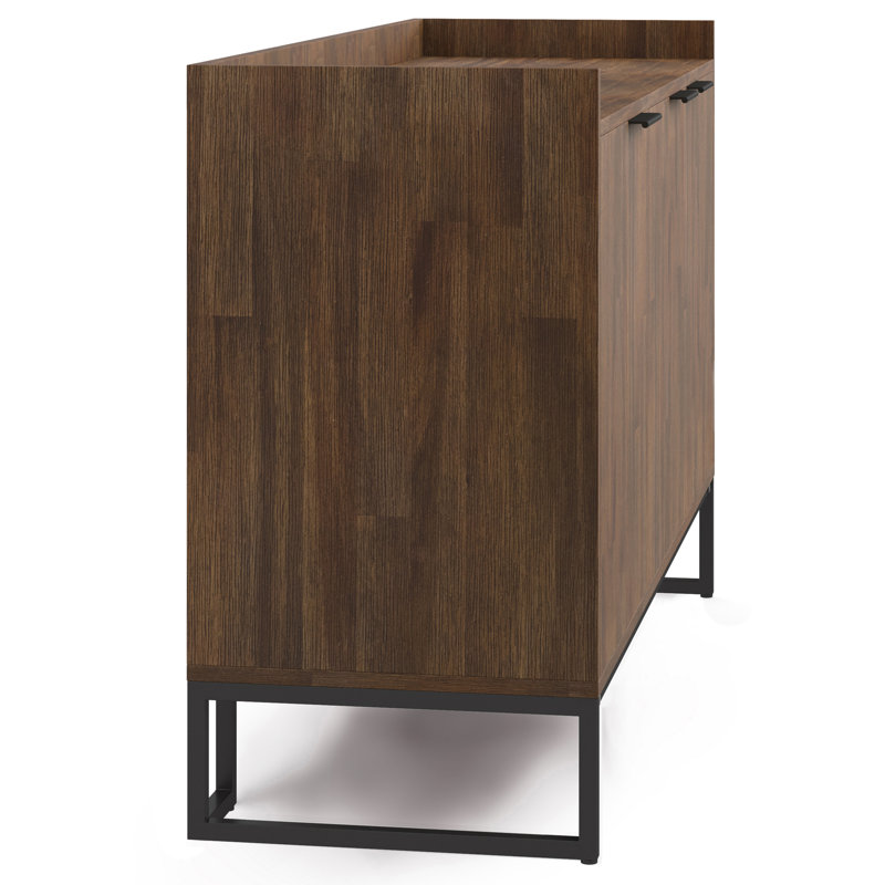 Milverton - Buffet buffet - Brun rustique naturel vieilli