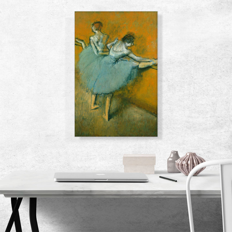 Danseurs au bar - 1888, H 26 po x l 18 po x P 1,5 po