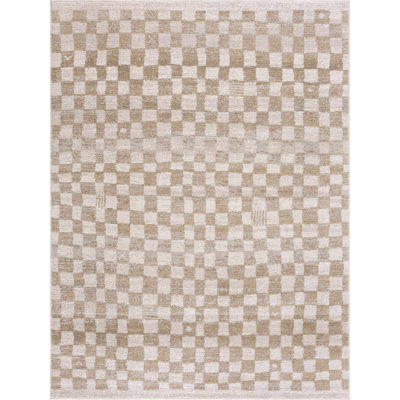 Jasha Checkered Area Rug