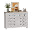 Commode 10 tiroirs blanche