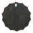 Glam Gold 40" Sunburst Mirror – Scalloped Metal Wall Decor