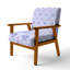 Chaise rembourrée Boho - Fauteuil Mandala-1544209281