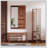 Wall Mounted Full Length Mirror With Shelf And Hook, Multifunctional Design For Space Saving And Stylish Home Decor-1045764515