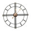 Aeryk 60cm Silent Modern Oversized Decorative Cut Out Metal Wall Clock