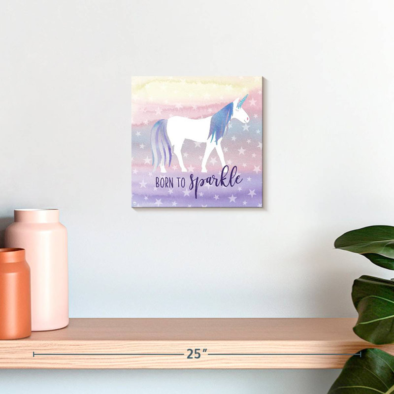 Ashelle licorne étincelle magique, H 10 po x l 10 po
