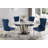 Mcnair 4 - Person Marble Top Pedestal Base Dining Set-76956715