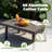 2-Person Aluminum Patio Conversation Set With Cushions-120131411