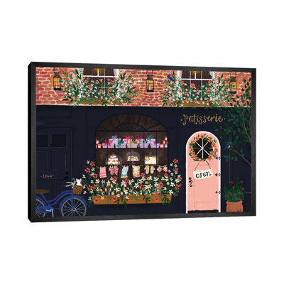 Patisserie Shopfront by Joy Laforme - Painting on Canvas