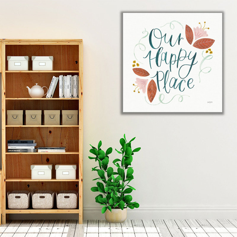 Home Sweet Home II - reproduction d'art sur toile, H 12 po x l 12 po