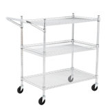 Metal Mesh Cart With Wheels