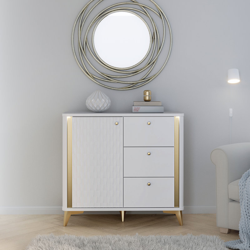 Adea Rectangle Accent Cabinet