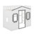 Twin House Loft Bed With Ladder-338598374