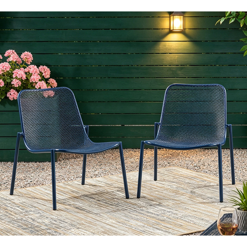 Chaise d'extérieur en fer, Marine
