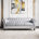 Silver Faux Leather