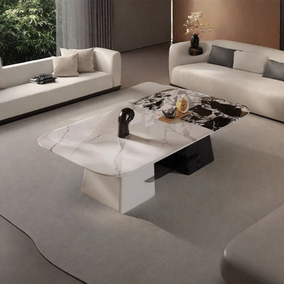 Creative microcrystalline stone coffee table
