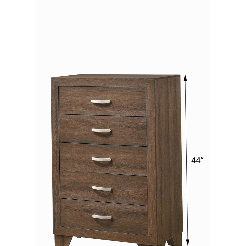 Armoire en chêne 5 tiroirs
