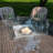 Amayia 4 - Person Patio Dining Set with Square Table , Cushions Included