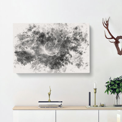 Eclipse Of The Moon - Wrapped Canvas