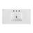 Whitney Rattan 42" Bathroom Vanity with Cultured Marble Countertop-128635712