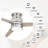 Gearldean 52'' Ceiling Fan with LED Lights-656195156