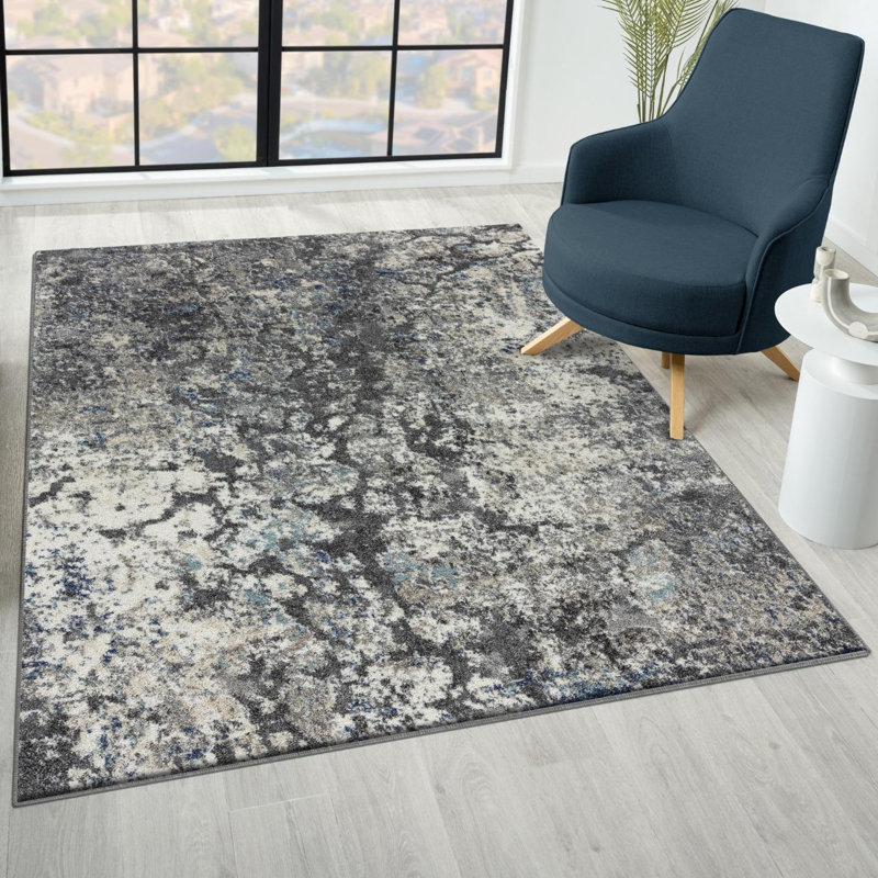 Alga Abstract Indoor Rug, Rectangle 8' x 10'