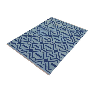 Wool Geometric Rug