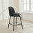 Swivel Upholstered 26" Counter Stools With Wood Trim-433224182-433224181