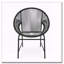 Ensemble de chaises de patio en osier-1065080680